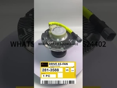 KBZE 281-3588 2813588 CAT 3066 C6.4 DRIVE AS-FAN SERVE E320D E321D E323D ESCAVADORA