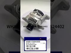 KBZE 17204355 11170321 ALTERNADOR DE ESCAVADORA VOLVO 24V 80A PARA EC140B EC210B EC290B EC360B EC460B EC