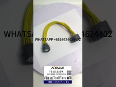 KBZE 721/12139 EXTENSÃO DO CHICOTE JCB COLUNA TELESCÓPICA. ADEQUADO PARA 3CX 4CX