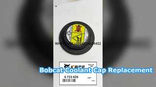 TAMPA DO TANQUE DE REFRIGERAÇÃO DA MARCA KBZE 6733429 PARA BOB CAT T140 T300 T550 T770 S300 S750