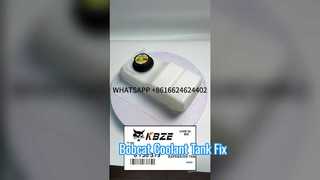 KBZE BOB CAT T140 S130 SKID STEER LOADER 6736379 PEÇA DE SUBSTITUIÇÃO DO TANQUE DE REFRIGERANTE