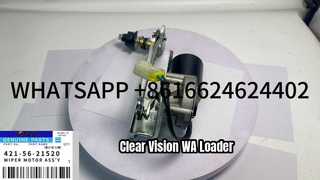 421-56-21520 KOMATSU 159800-4070 OEM MOTOR DE LIMPADOR ASSY SERVE PARA WA100 WA200 WA300 WA400 WA500 WA600 W