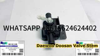 KBZE 410102-00071 DAEWOO DOOSAN 2426-6048 HASTE DE VÁLVULA PARA DX55 DX60 DX75 DH50 DH60