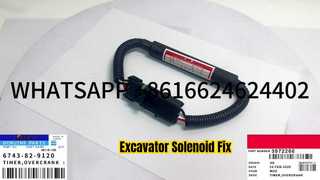 KBZE 6743-82-9120 2868039 FLAMEOUT SOLENÓIDE OVERCRANK 3972266 37B0099 PARA SY215 XE215 LG922E JS