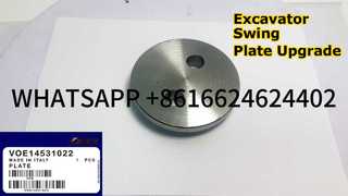KBZE VOE14531022 14531022 PLACA DE PINHÃO DO DISPOSITIVO DE BALANÇO SE ENCAIXA VOL VO EC460 EC480 ESCAVADORA Demo