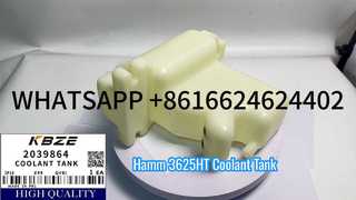KBZE OEM QUALIDADE 2039864 SUBSTITUIÇÃO DO TANQUE DE REFRIGERANTE PARA COMPACTADORES DE ROLO HAMM 3625HT