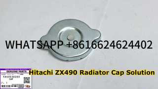 KBZE YA00038390 OEM TAMPA DO RADIADOR HITACHI ZX490-5A ZX490-6 ESCAVADORA SPAREPART PARA HITACHI