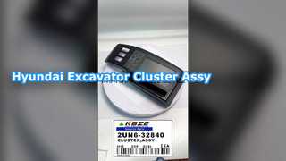 2UN6-32840 HYUNDAI NOVO R-9VS 2UN6-32841 2UN6-32842 CONJUNTO DE CLUSTER SERVE PARA R215 R330 R450