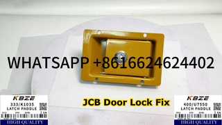 KBZE MARCA 333/K1035 JCB 400/U7550 FECHADURA DE PORTA LATERAL PARA JS205 JS215 NXT215 SUBSTITUIÇÃO DE ESCAVADORA
