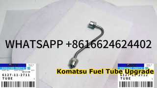 KOMATSU D155 D335 QUALIDADE OEM KBZE 6127-11-2712 6127-11-2711 TUBO DE FORNECIMENTO DE COMBUSTÍVEL SUBSTITUIÇÃO PARA S6D155-4 D