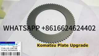 7141219730 KOMATSU 714-12-19730 PLACA; SPERATER PARA WA300 WA320 WA350 WA380 WA400 WA420