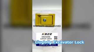 KBZE OEM FECHADURA DE PORTA LATERAL 34C0250 SERVE PARA USO DE ESCAVADORA LIUGONG CLG922E CLG922D CLG922F