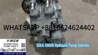 KBZE 4120017612 SDLG E6650 E6600 BOMBA HIDRÁULICA HENGLI INLINE (V90N252DPHRE1_F1S7B1NGM-T4K2)