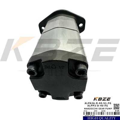 MARZOCCHI ALPA3A-D-60-S1-FG + ALPP3-D-40-FG DOUBLE GEAR PUMP 3335020003