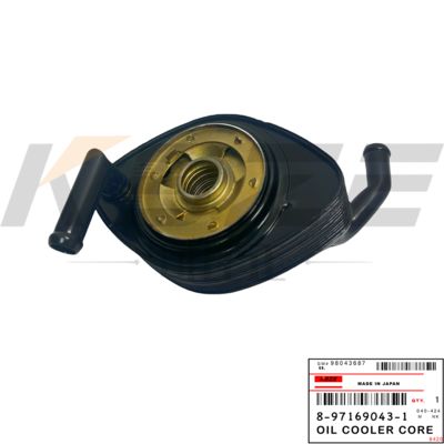 8-97169043-0 ISUZU 4JA1 4JB1 ENGINE 8-97169043-1 OIL COOLER CORE REPLACE FOR DMAX TFR55