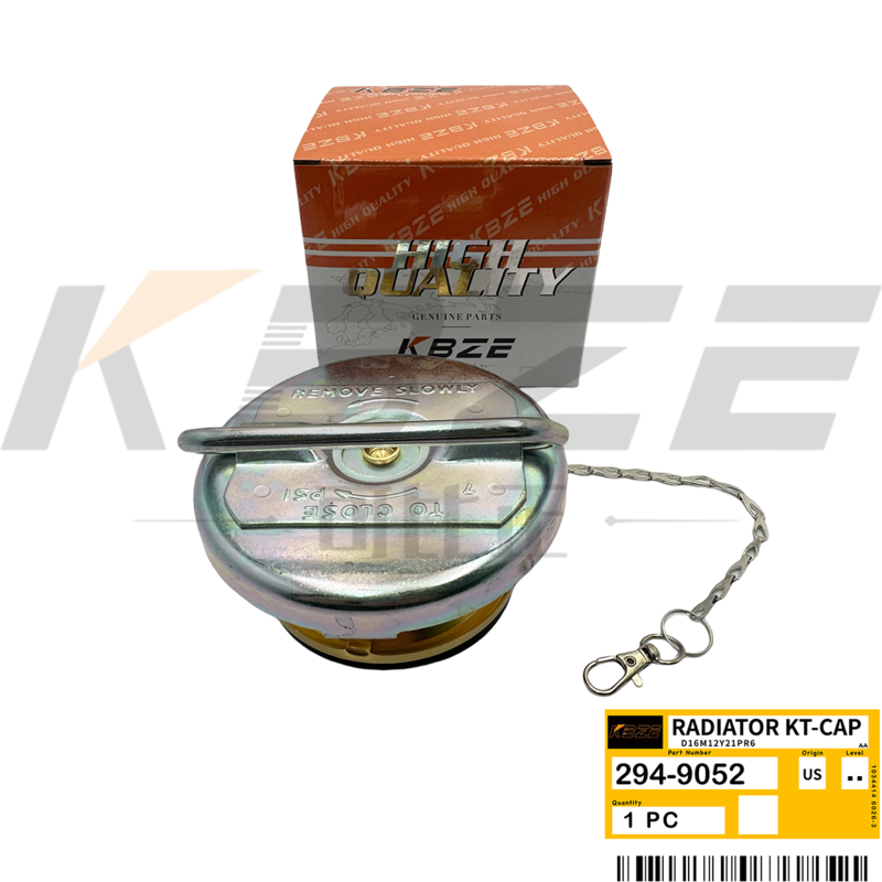 KBZE 294-9052 2949052 KIT-COOLING SYSTEM RADIATOR CAP FOR ENGINE 3406 3408 3412 3508 3512 3516 3606 3608 3612