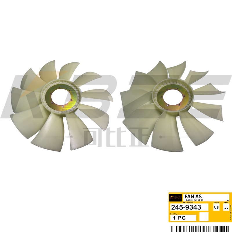 CATERPILLAR 3066 C6.4 FAN BLADE 245-9343 2459343 10B 6H FOR 320D 321D 323D EXCAVATOR