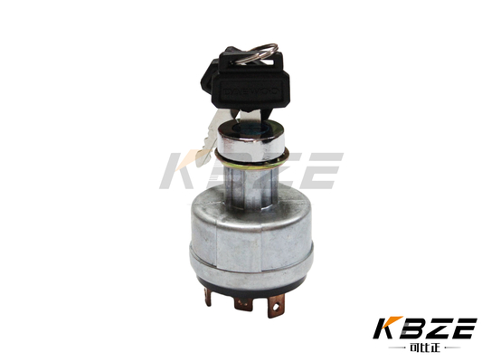 DAEWOO DOOSAN 301419-00106 Comutador de ignição de 6 linhas/Comutador ASSEM com 2 chaves Substituição para DH220-5 DH220-7