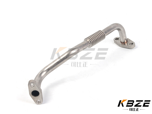 KOBELCO J05E S2410-72140 S241072140 TURBOCHARGER SUBSTITUÇÃO DO TUBO DE RETORNAÇÃO DO ÓLEO/TUBO DE Alimentação PARA SK200-8 SK210-8 SK250-8