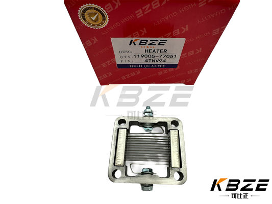 KBZE YANMAR 119005-77051 MOTOR DE EXCAVAÇÃO SUSTITUÇÃO DO RECALDADOR PARA YANMAR 4TNV94 MOTOR DE DIESEL