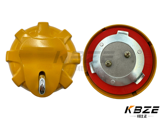 Alta qualidade KATO HD tampa do tanque de combustível / tampa do recheio de combustível com 2 chaves de substituição para a escavadeira KATO
