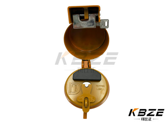 E307 E320 SK450-6 Φ110MM DE ALTA QUALIDADE EXTRA ANTI-ROBE TANQUE DE FUEL CAP/FUEL FILLER CAP com 2 chaves para GATO KOBELCO EXCAVATOR