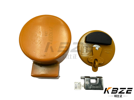 DH220-5/7 SY215 PC200 Φ114MM DE ALTA QUALIDADE EXTRA ANTI-ROBE tampa do tanque de combustível / tampa do recheio de combustível com 2 chaves para a escavadeira DH SY