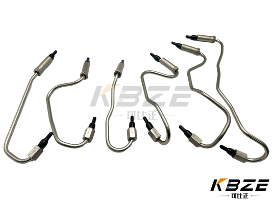 6CT8 INJETOR DE FUEL DE MOTOR DE ALTA PRESSIÃO, conjunto de tubos para escavadeiras HYUNDAI