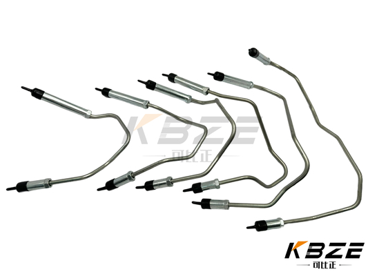PC200-6 6D95 MOTOR INJETOR DE FUEL DE ALTA PRESSÃO SET DE TUBO PARA EXCAVATOR KOMATSU