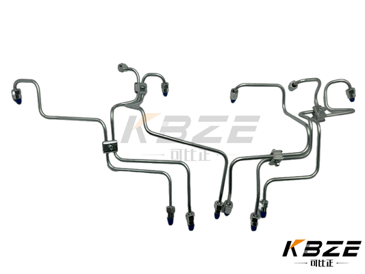 6D34 SET DE TUBO DE INJETOR DE FUEL DE MOTOR DE ALTA PRESSÃO para escavadeiras KOBELCO e KATO