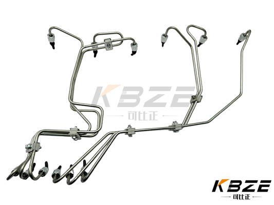 4D102 INJETOR DE FUEL DE MOTOR DE ALTA PRESSIÃO, conjunto de tubos para escavadeira KOMATSU