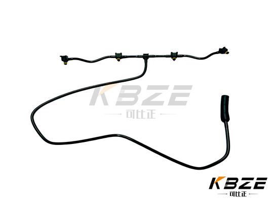 OEM FUEL LEAK OFF RAIL PIPE PARA JCB JS160 320/07225 KBZE MUTOR Alto Preto