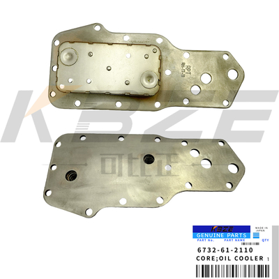 5P MOTOR COOLER CORE ÓLEO PARA KOMATSU 4D102 6732-61-2110 CUMMINS 4BT motor de escavação