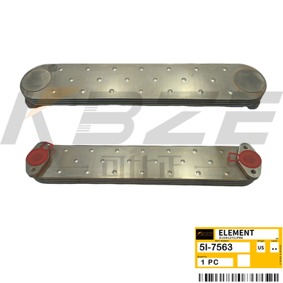 KBZE 5I-7563 CAT E320 EXCAVATOR 4P MOTOR COOLER CORE FITS S6K 3066 MOTOR