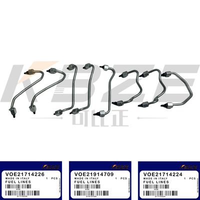 VOE21714224 VOE21714226 VOE21914709 KBZE MARCA EC250D EC300D LINHAS DE FUEL DO EXCAVATOR VOE21714234 VOE21714242 FITS VOLVO D8K DEUTZ TCD7.8 MUTOR