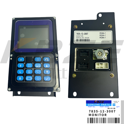 KOMATSU Excavator Monitor Assy 7835-12-3007 OEM para PC120-7 PC200-7 PC300-7 PC460-7