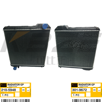 KBZE BRANDS 301-9672 210-5948 RADIADOR CAT C4.4 ADEQUADO PARA CARREGADEIRA RETROESCAVADEIRA 416E 420E 432E 444E