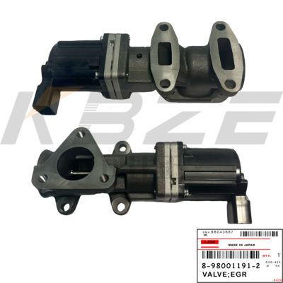 8-98001191-2 ISUZU 4HK1 8-98238247-0 EGR VALVE ASSY para ZX170 ZX225 ZX270 ZX330 ZX400 EXCAVATOR