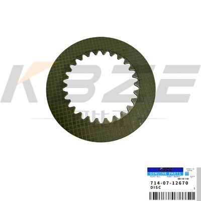 KBZE 714-07-12670 7140712670 OEM QUALIDADE FRIÇÃO DISCO PARA KOMATSU WA200 WA250 WA300 WA320 WA380 WA400 WA450 WA480 HM250 HM300 HM400